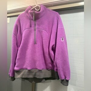 FP Movement by Free People Purple Fleece Jacket